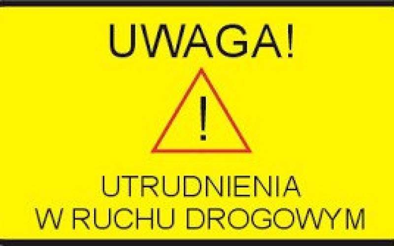 Utrudnienia w ruchu drogowym - ul. Pławska