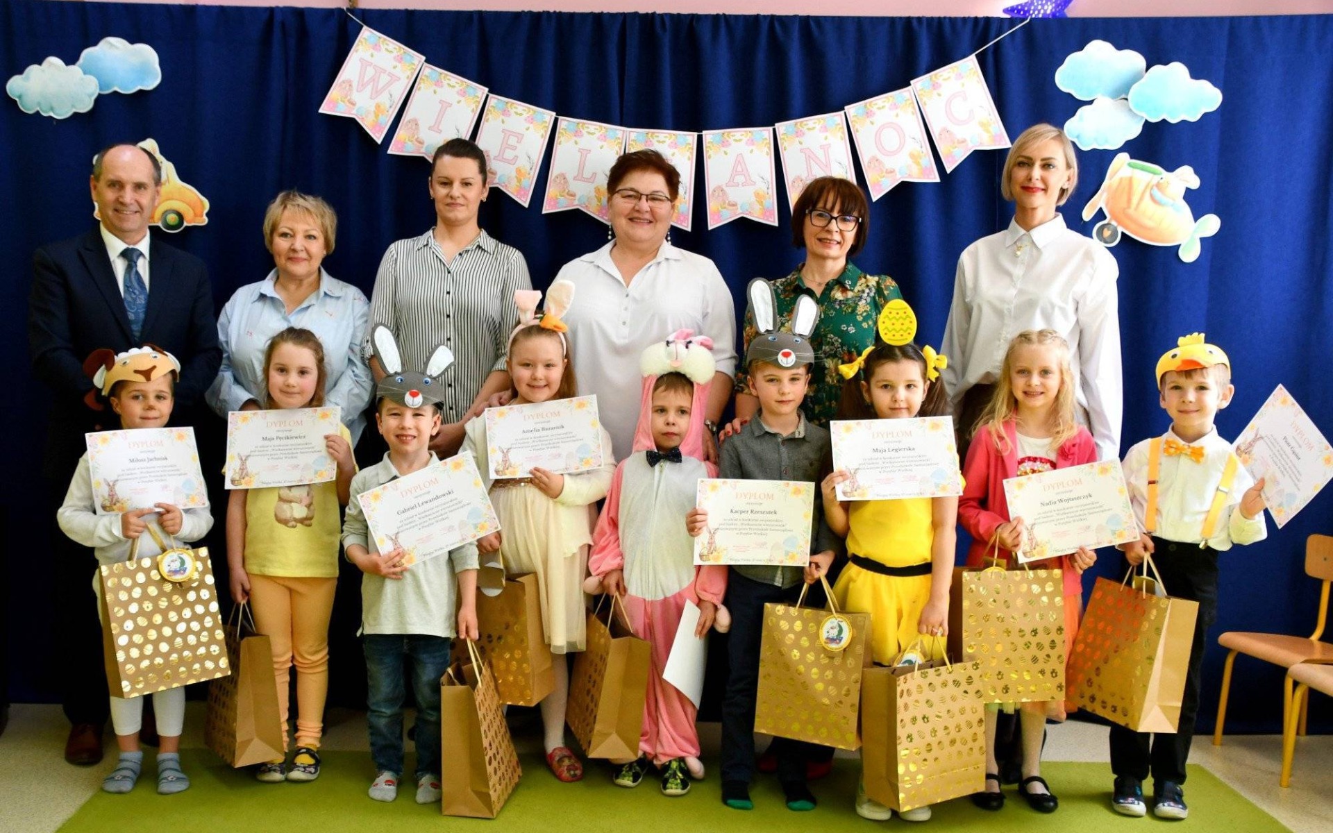 Wielkanocna atmosfera w Przedszkolu w Porębie Wielkiej