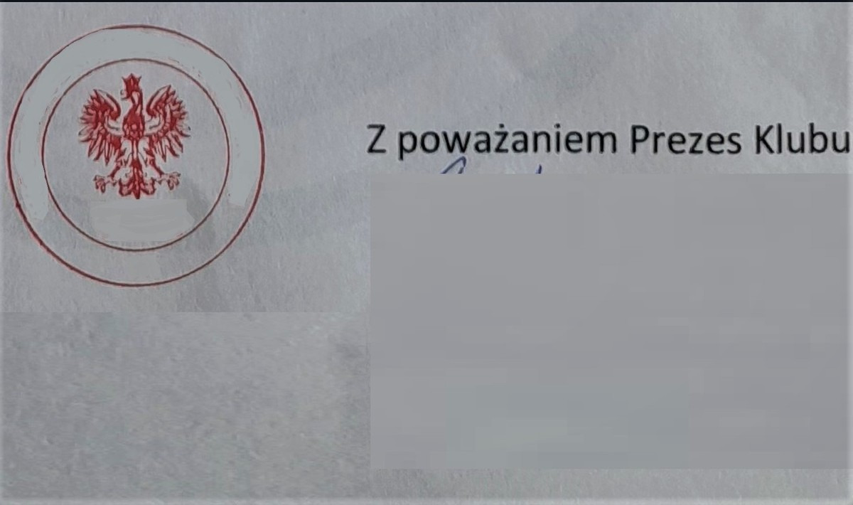 Oświęcim. Wniosek o ukaranie do Sądu, za posłużenie się pieczęcią z godłem Polski, bez wymaganej zgody.