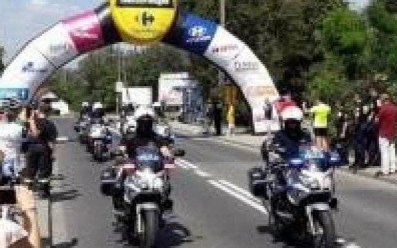 Powiat oświęcimski. Utrudnienia w ruchu drogowym w dniu 6 sierpnia 2019 w związku z wyścigiem kolarskim 76. TOUR DE POLOGNE - mapka