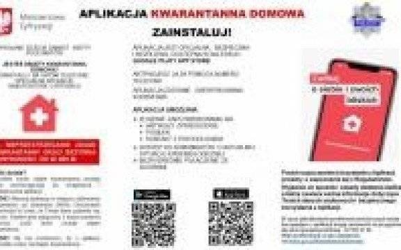 KGP. Jesteś objęty kwarantanną? Skorzystaj z bezpłatnej aplikacji „Kwarantanna domowa”