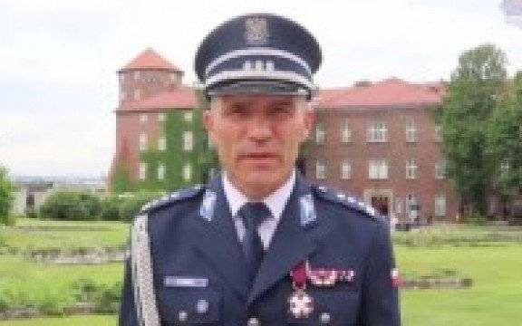 KWP Kraków. Życzenia Komendanta Wojewódzkiego Policji z okazji Święta Policji