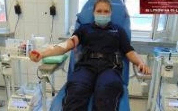 KWP Kraków„95 litrów krwi na 95 – lecie Policji kobiecej” – podsumowanie akcji