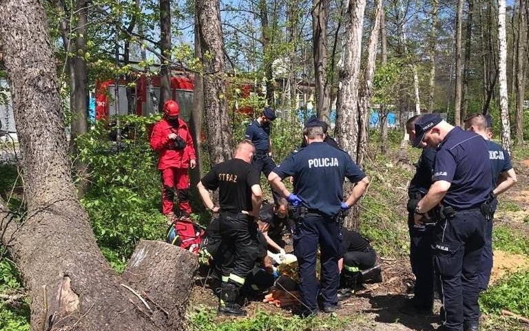 Chełmek. Zaginiony 80 – latek odnaleziony. Trafił pod opiekę lekarzy.
