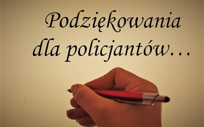 Chełmek. „Po prostu wykonaliście dobrą robotę. Należy się Wam szczere, dziękuję” - podziękowania dla policjantów