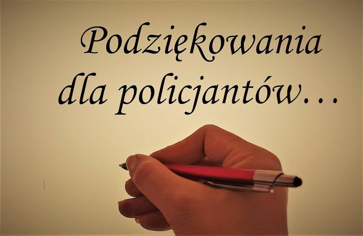 Chełmek. „Po prostu wykonaliście dobrą robotę. Należy się Wam szczere, dziękuję” - podziękowania dla policjantów