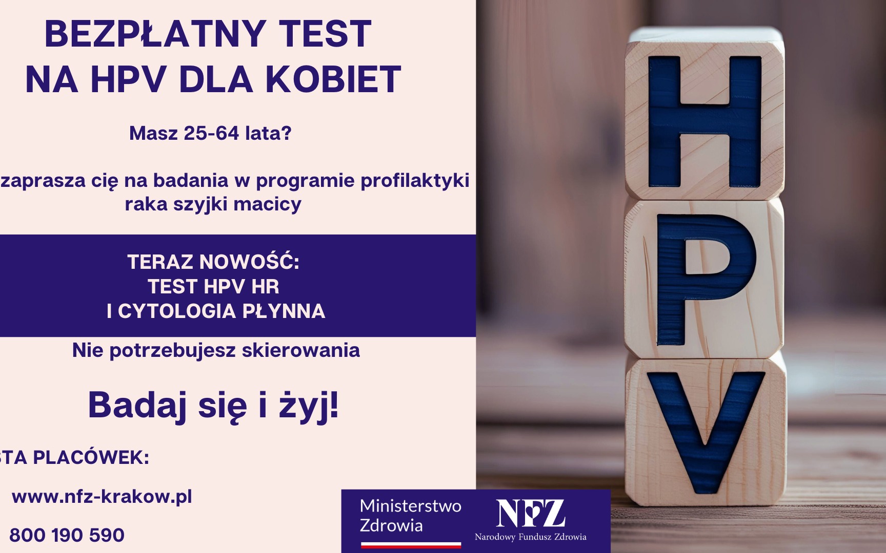 Oświęcim. Program profilaktyki raka szyjki macicy