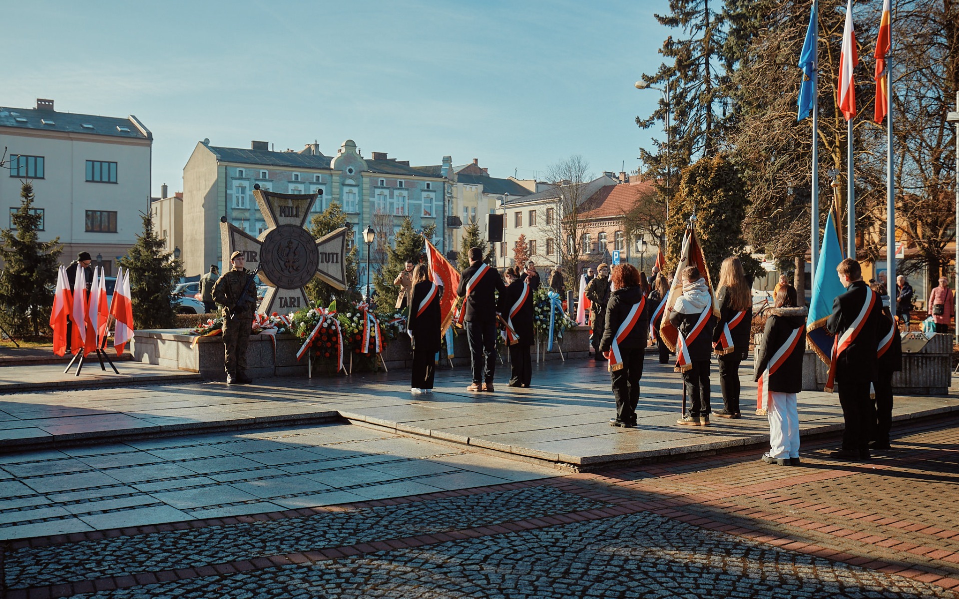 81. rocznica wyzwolenia niemieckiego nazistowskiego obozu koncentracyjnego i zagłady Auschwitz oraz oswobodzenia Miasta Oświęcim spod okupacji Niemiec Hitlerowskich