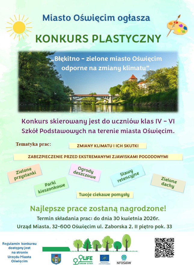 Konkurs plastyczny dla uczniów oświęcimskich szkół