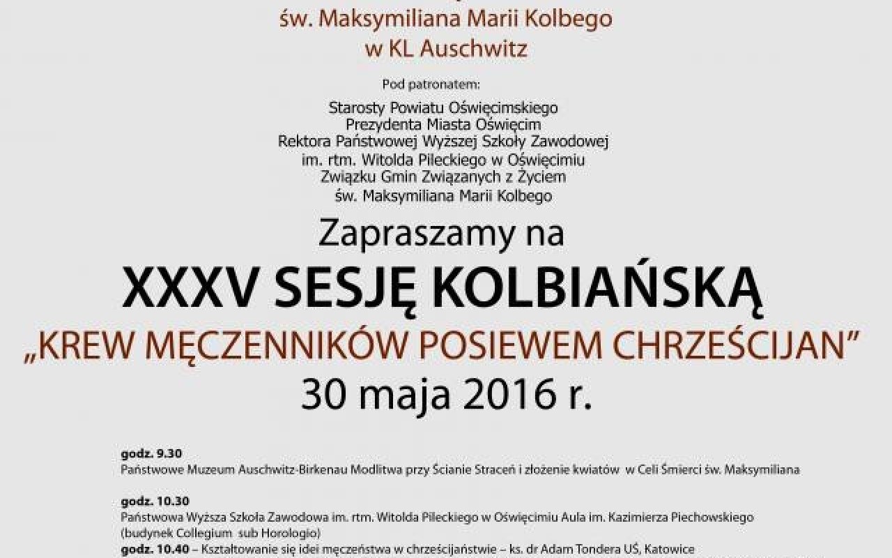 XXXV Sesja Kolbiańska