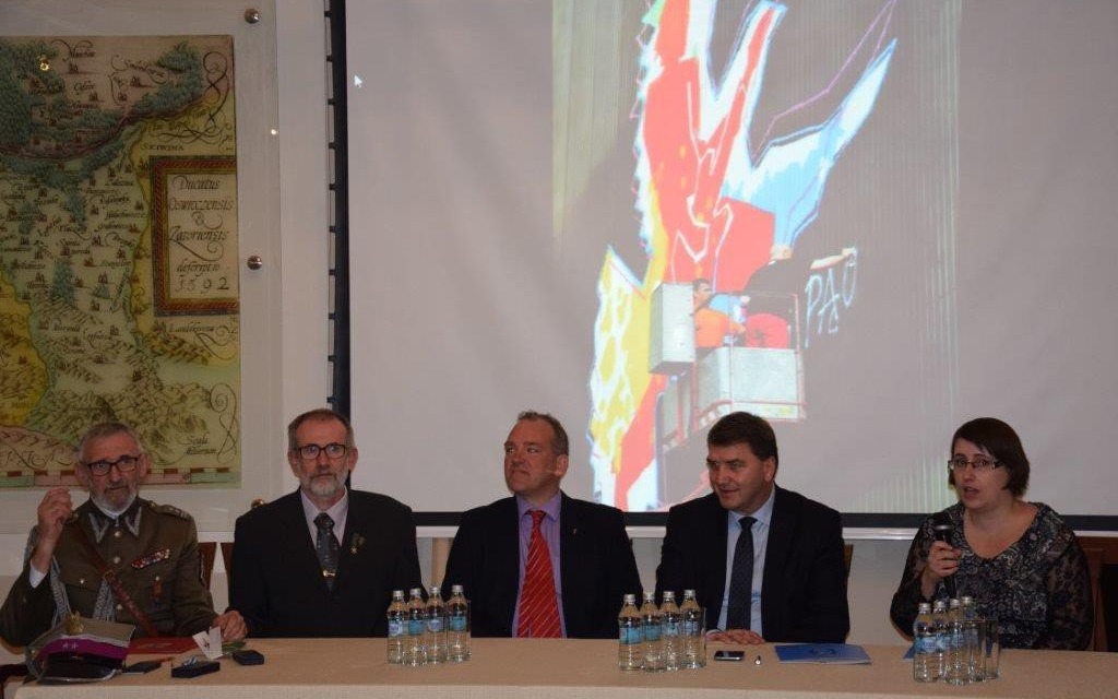 Młodzież z Kraju Basków w Oświęcimiu