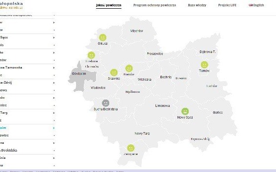 Sprawdż prognozę jakości powietrza