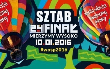 W niedzielę 24.finał Wielkiej Orkiestry Świątecznej Pomocy