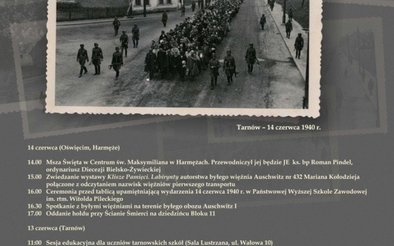 76. rocznica deportacji do KL Auschwitz polskich więźniów