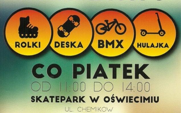 Bezpłatne warsztaty w skateparku co piatek