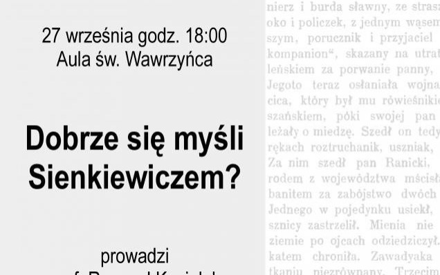 Demontaże Literatury tym razem o Henryku Sienkiewiczu