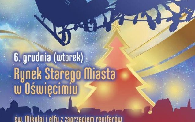 Św. Mikołaj będzie czekał na rynku w towarzystwie reniferów i elfów