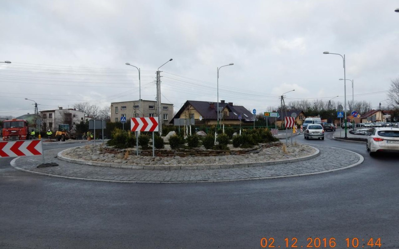 Nowa droga wraz z rondem już gotowa