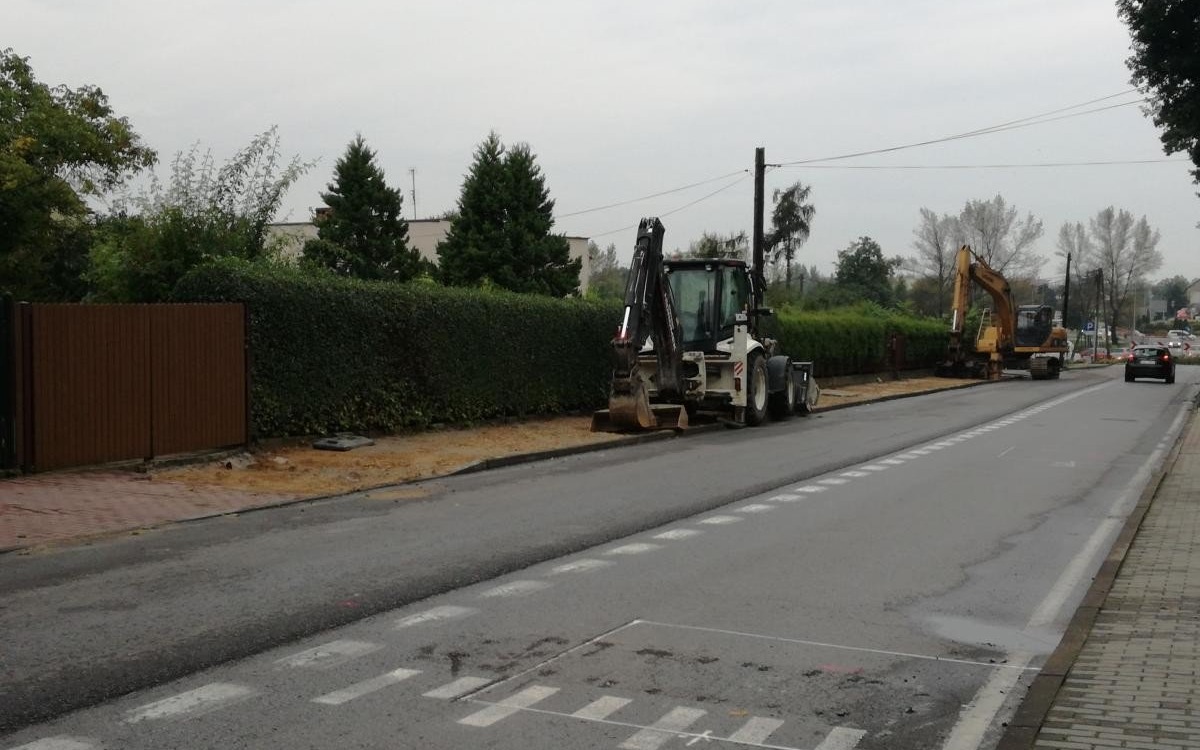 Oświęcim. Kolejna ulica w Starym Mieście w przebudowie