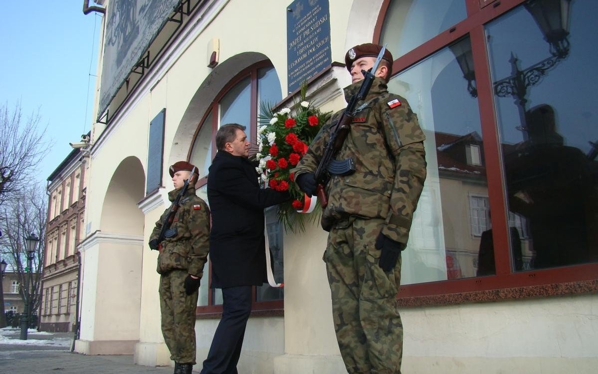 Oświęcim. Legioniści w Oświęcimiu. Pierwsze spotkanie w ramach Roku Niepodległości