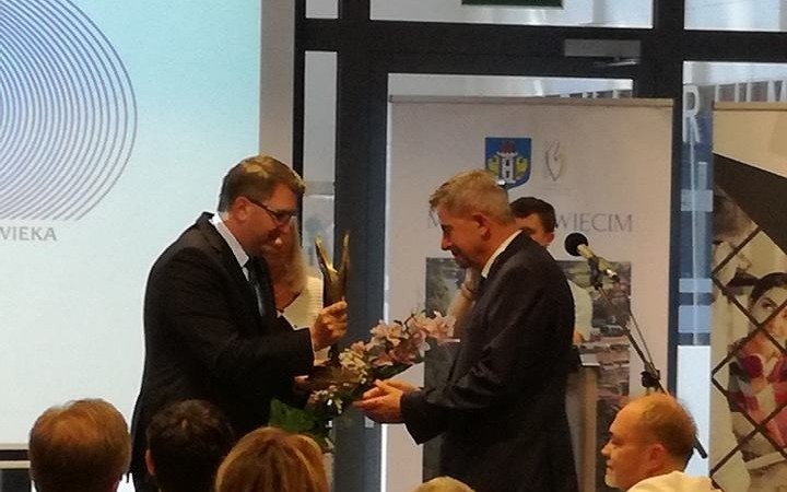 Oświęcim. Prof. Andrzej Zoll Ambasadorem Oświęcimia -Miasta Pokoju