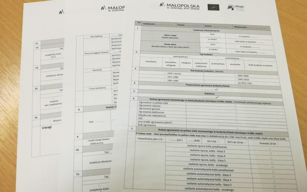 Oświęcim. Ankieterzy będą zbierać informacje o sposobie ogrzewania domów jednorodzinnych