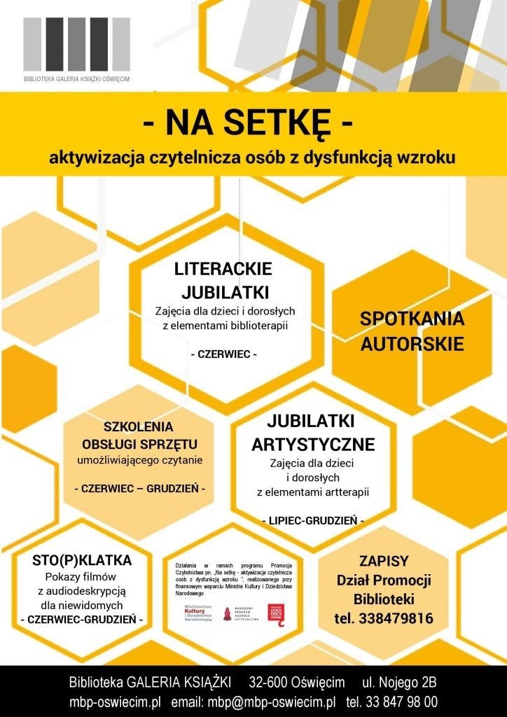 Na setkę w Galerii Książki w Oświęcimiu