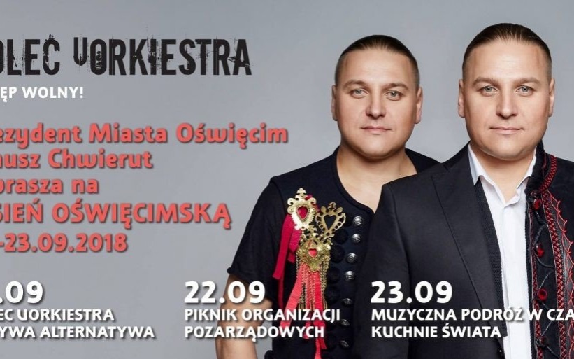 Oświęcim. Trzydniowe imprezy plenerowe na powitanie jesieni