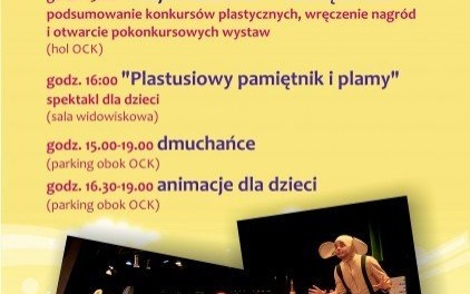 Oświęcim. Plastusiowy pamiętnik i plamy" w OCK na Dzień Dziecka