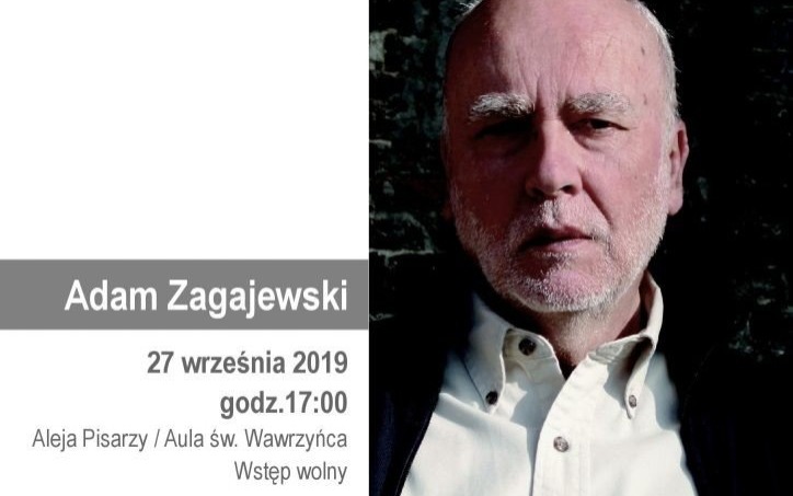 Oświęcim. Adam Zagajewski w Alei Pisarzy