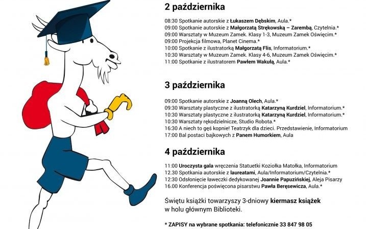 Oświęcim. Trzydniowe Święto Książki Dziecięcej