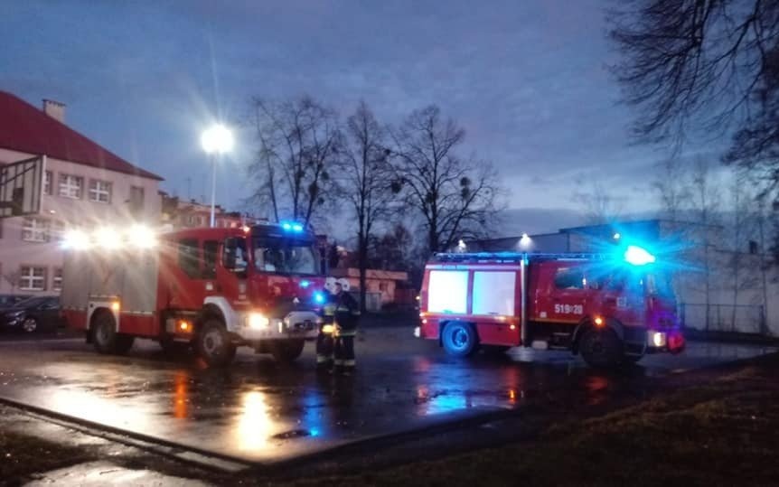 Oświęcim. Silny wiatr. Interwencje strażaków