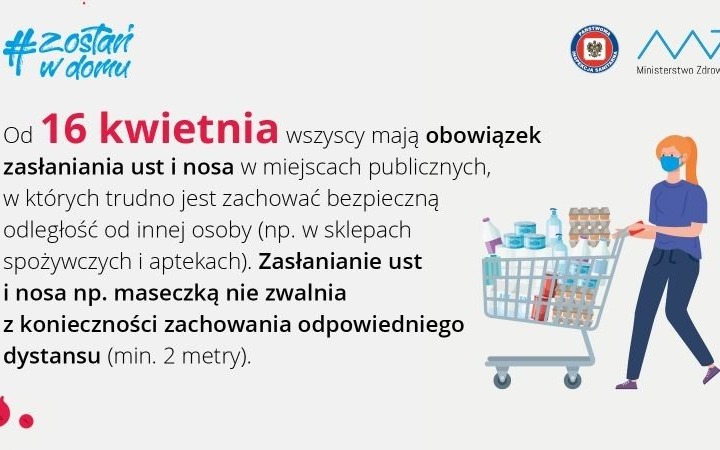 Oświęcim. Maseczka obowiązkowa