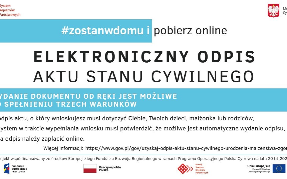 ELEKTRONICZNY ODPIS AKTU STANU CYWILNEGO