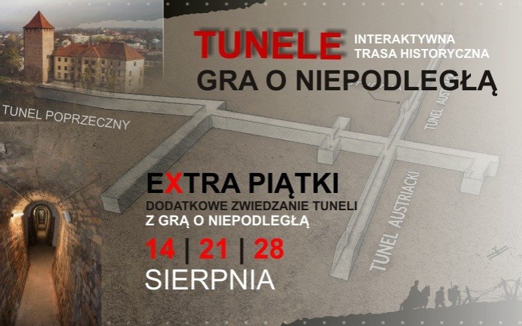 Oświęcim. Tunele możemy zwiedzać również w piątki