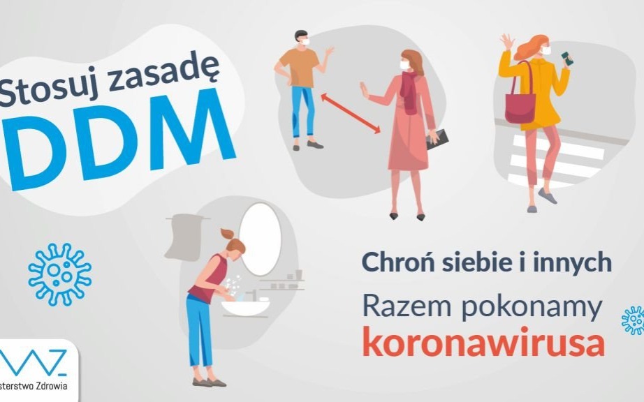 Oświęcim. Koronawirus w natarciu. Maseczka , dezynfekcja i dystans pozwolą ograniczyć jego skutki