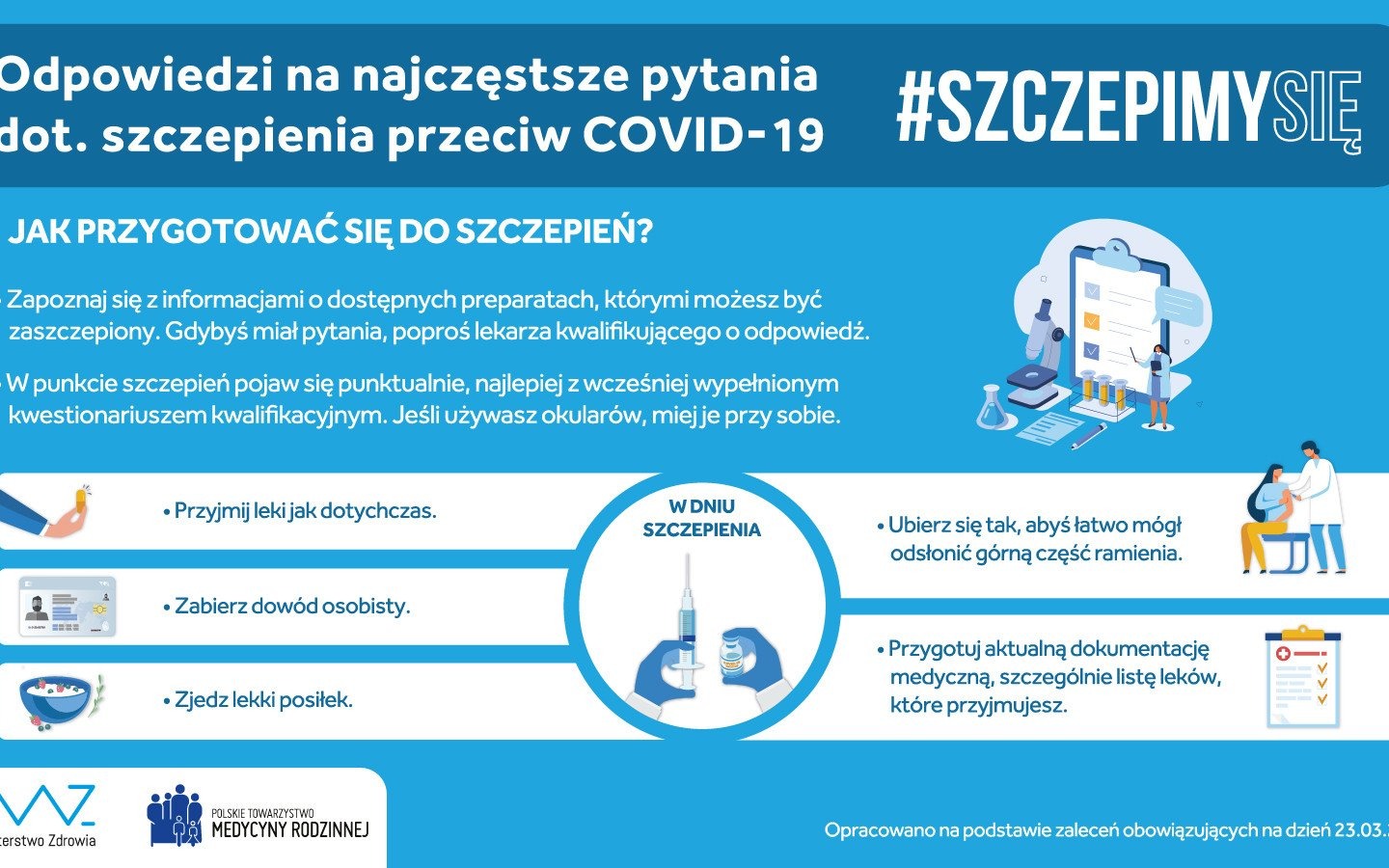 Oświęcim. Jak przygotować się do szczepień ?