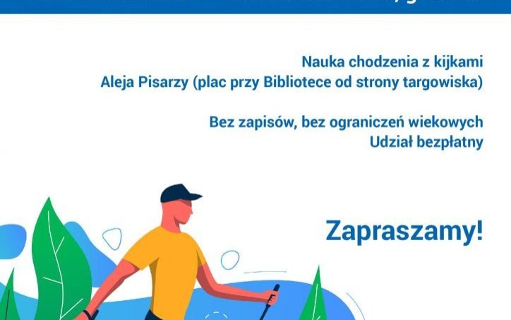 Chodźcie z nami po zdrowie z kijkami!