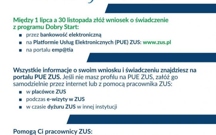 Oświęcim. Zmiany w 300 plus. Od 1 lipca wnioski należy składać do Zakładu Ubezpieczeń Społecznych