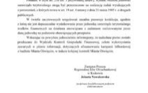 Stanowisko w/s ataków działaczy PiS na działania Prezydenta Oświęcimia