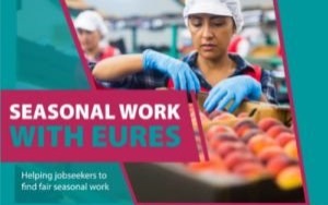 Kampania informacyjna nt. pracy sezonowej, którą organizuje Europejski Urząd ds. Pracy.
