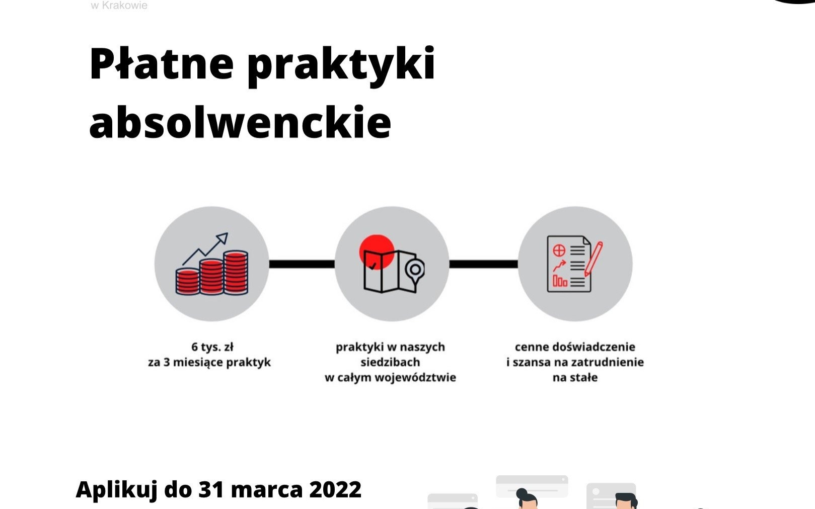 6 tysięcy za trzy miesiące praktyki absolwenckiej w KAS