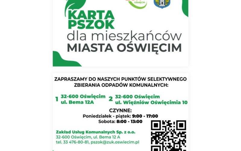 Oświęcim. Gdzie znajdują się PSZOK-i? Kto może z nich korzystać? Jakie odpady przyjmują?