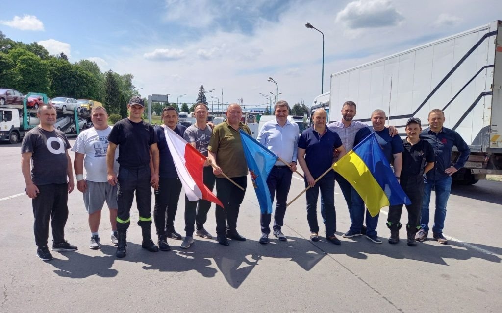 Oświęcim. Pomoc dla Ukrainy płynie ze wszystkich stron