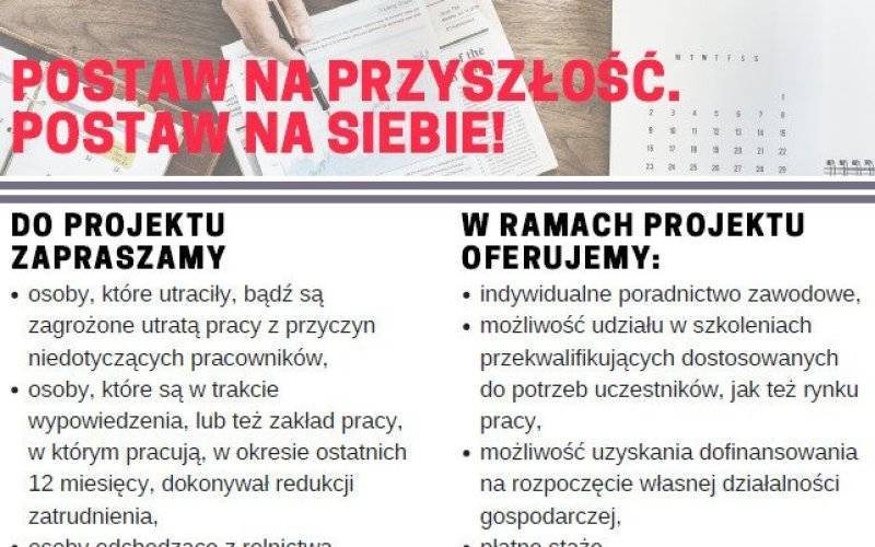 Rekrutacja do „Postaw na Przyszłość. Postaw na Siebie”