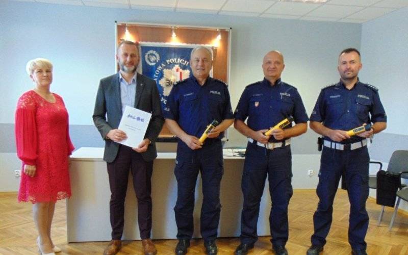 Oświęcim. Alkoholowe testery dla policji