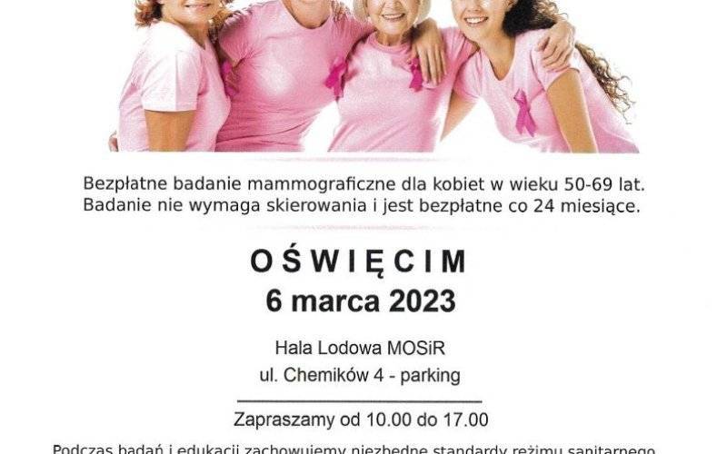 ZAPROSZENIE NA MAMMOGRAFIĘ
