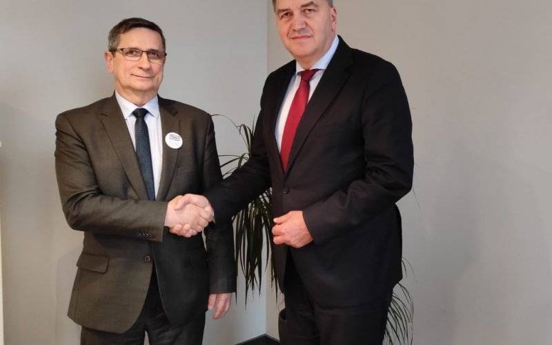 Oświęcim. Spotkanie prezydentów. Włodarz Tarnowa z wizytą w Oświęcimiu