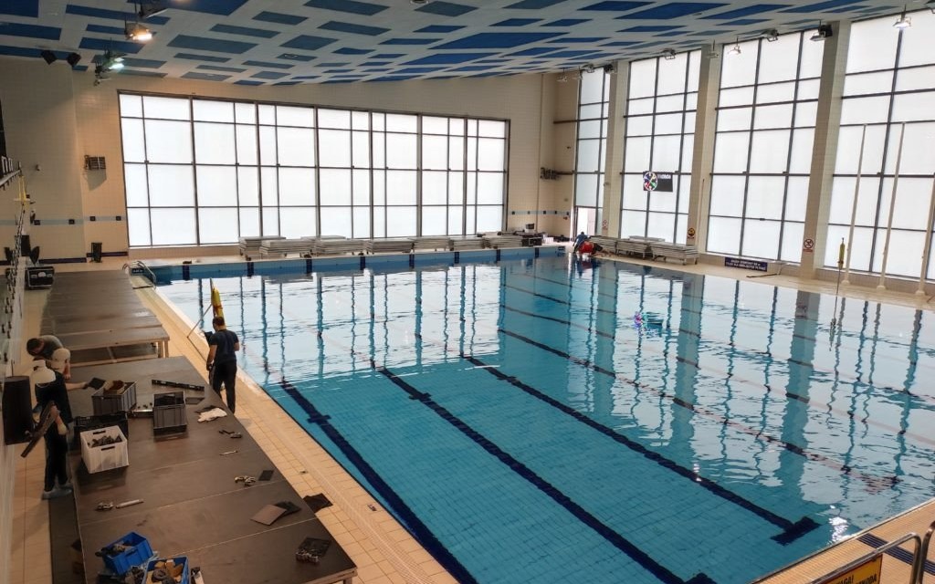Oświęcim. Kryta pływalnia przygotowuje się do Igrzysk Europejskich Kraków- Małopolska 2023