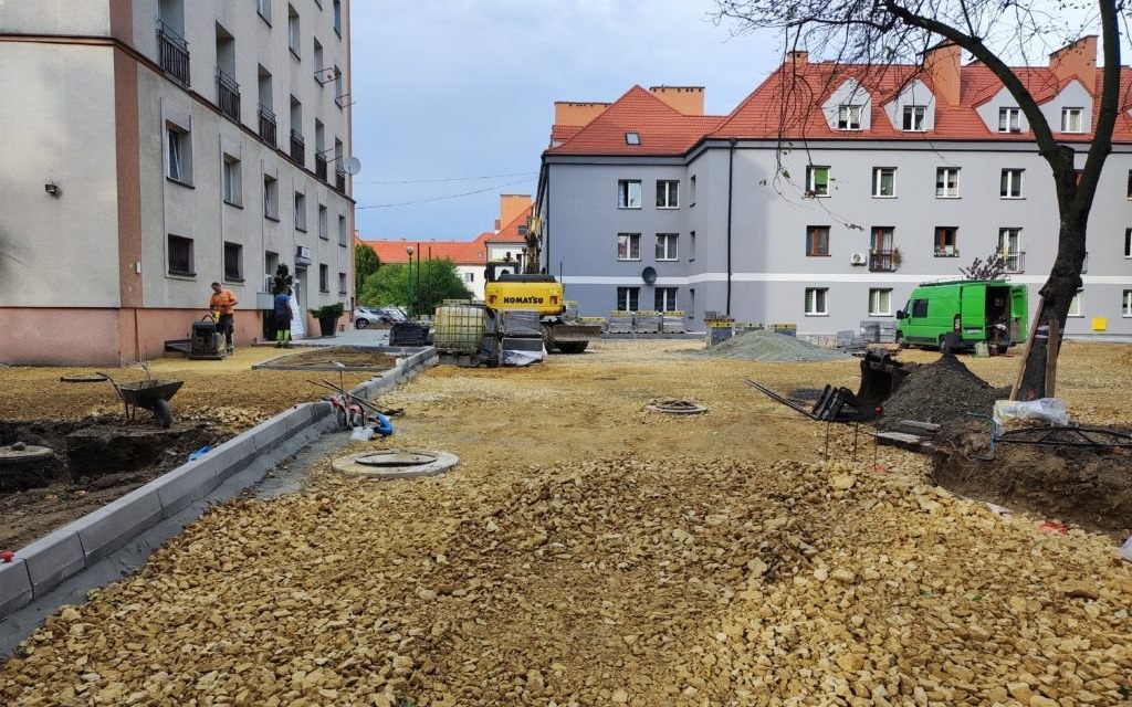 Oświęcim. Powstaje nowy parking przy ul. Kopernika
